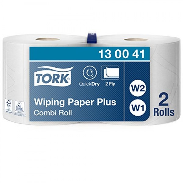 Tork Wiping Paper Plus Combiroll W1/W2 130041 Χαρτί Καθαρισμού
