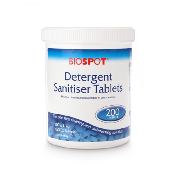 Biospot Detergent Sanitiser Tablets